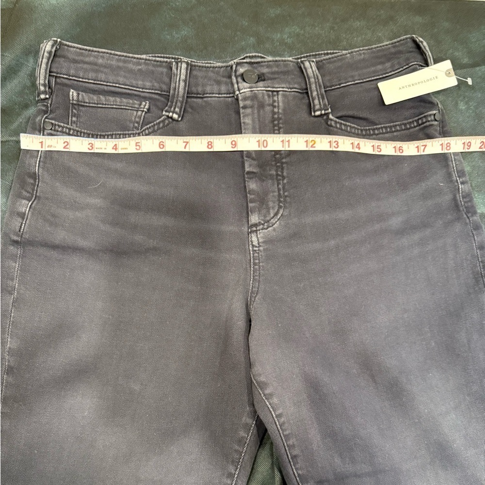 🔥NWT PILCRO by Anthropologie Black Denim Jeans Sz 31🔥 - Picture 9 of 10